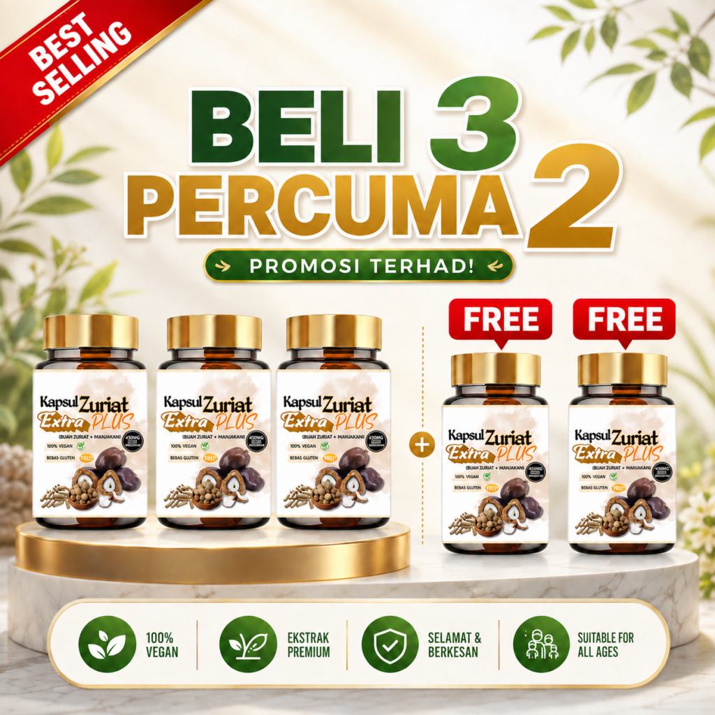 Set Jimat - 5x Kapsul Buah Zuriat