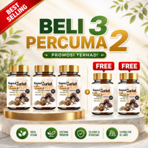 Set Jimat - 5x Kapsul Buah Zuriat